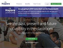 Tablet Screenshot of hapara.com